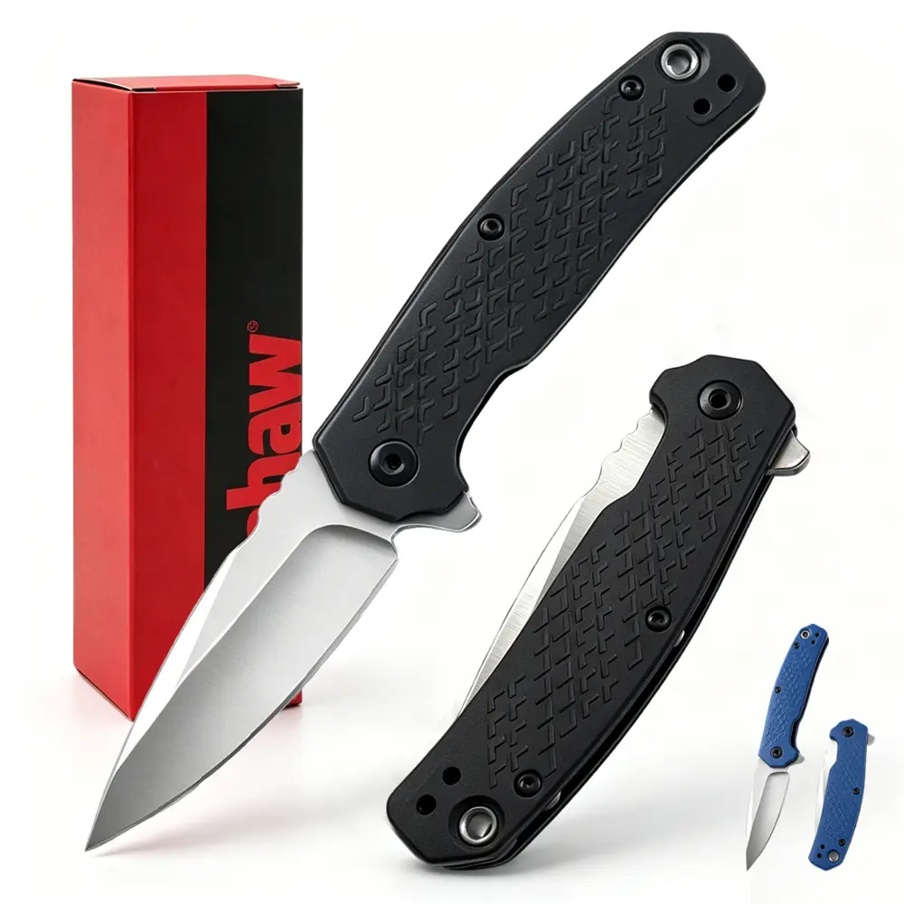 EDC Pocket Knife 2.95" Stainless Steel Folding Blade Lightweight Anti-Slip Handle Flipper Clip for Camping Outdoor Fishing,collectible
