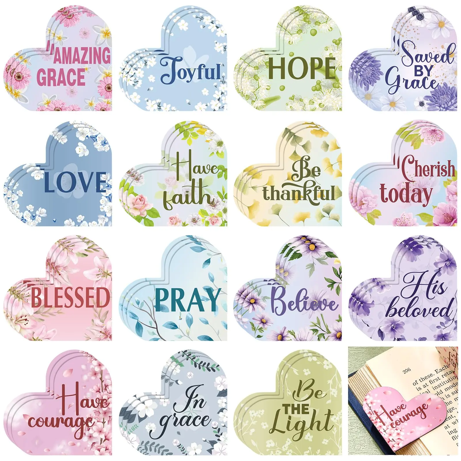 Heart, Summer Flower Style