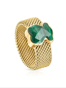 2025 Original New Product 013105570 Ring Women's Fashion High Quality Accessories Gift Vintage Spoon Ring Teardrop Bridal Rings