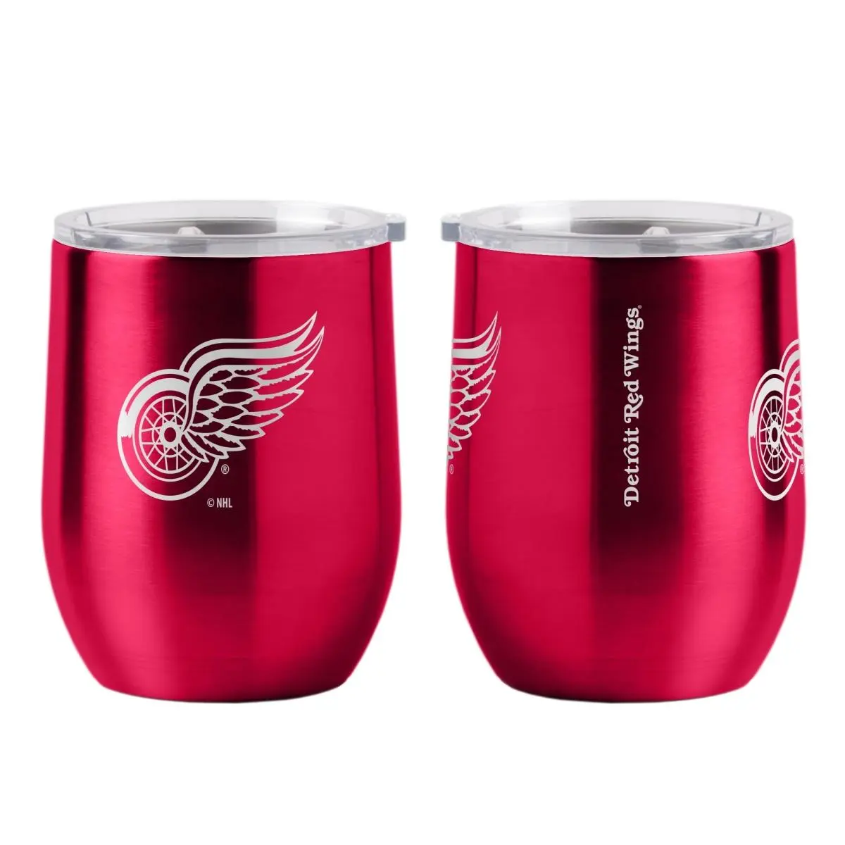 Boelter  NHL Detroit Red Wings Travel Tumbler Ultra Curved Beverage, 16 oz, Portable, 16Oz, Team Logo