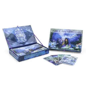 USED-Magical Dimensions Oracle Cards and Activators: (Oracle Kit Box Set with 44 Cards and Guide Book) by Lightstar (Misc.)