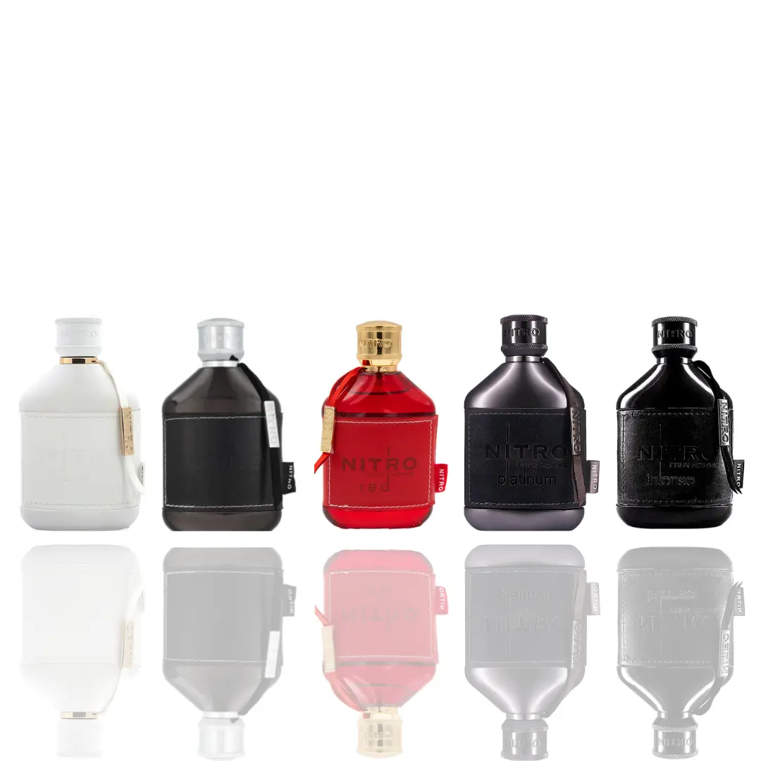 Nitro White + Nitro Black + Nitro Red + Nitro Platinum + Nitro Intense --- 5-piece Dumont Bundle Nitro White + Nitro Black + Nitro Red + Nitro Platinum + Nitro Intense --- 5-piece Dumont Bundle