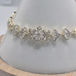 zircoins bracelet laminated gold