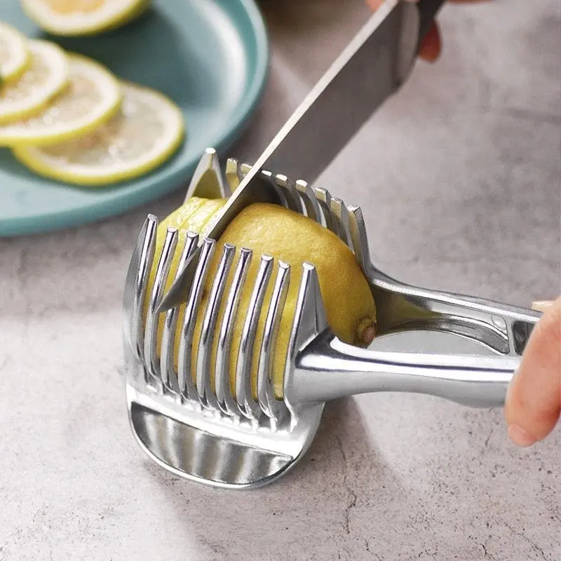 Lemon Slicer & Cutter – Easy Citrus Cutting Kitchen Tool