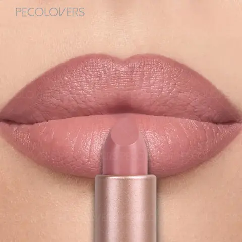 1 Piece Nude Velvet Matte Lipstick, Waterproof Silky Lip Makeup, Lip Product