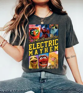 Retro The Muppets Dr.teeth and The Electric Mayhem Shirt, Family Matching Tee Trip Unisex T-shirt Casual Comfort