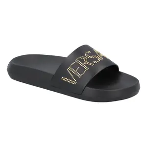 Pre-owned Versace Men's Rubber Pool Slides by Rebag
