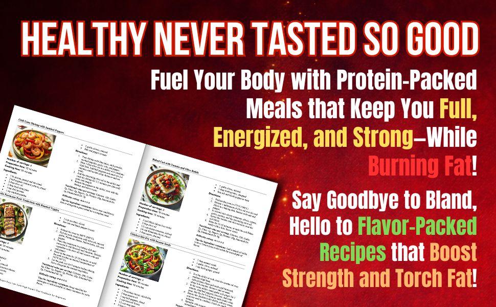 Super Easy High Protein Low Carb Diet Cookbook for Beginners: Healthy, Delicious, Time-Saving Recipes to Build Strength, Burn Fat, Crush Cravings, and Keep Your Family Happy! – Enjoy Healthy Meals Without the Stress Super Easy High Protein Low Carb Diet Cookbook for Beginners: Healthy, Delicious, Time-Saving Recipes to Build Strength, Burn Fat, Crush Cravings, and Keep Your Family Happy! – Enjoy Healthy Meals Without the Stress