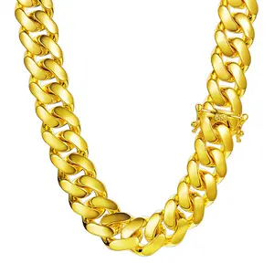UCCIYO Cuban Chain Necklace For men New Design  Hip Hop Fine Jewelry