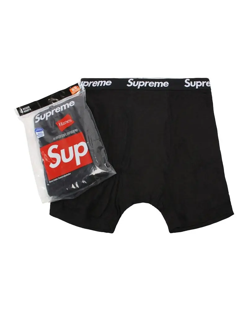 Supreme x Hanes Boxer Briefs (4 Pack)
