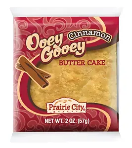 Prairie City Bakery Ooey Gooey Cinnamon Butter Cake | Pack of 10