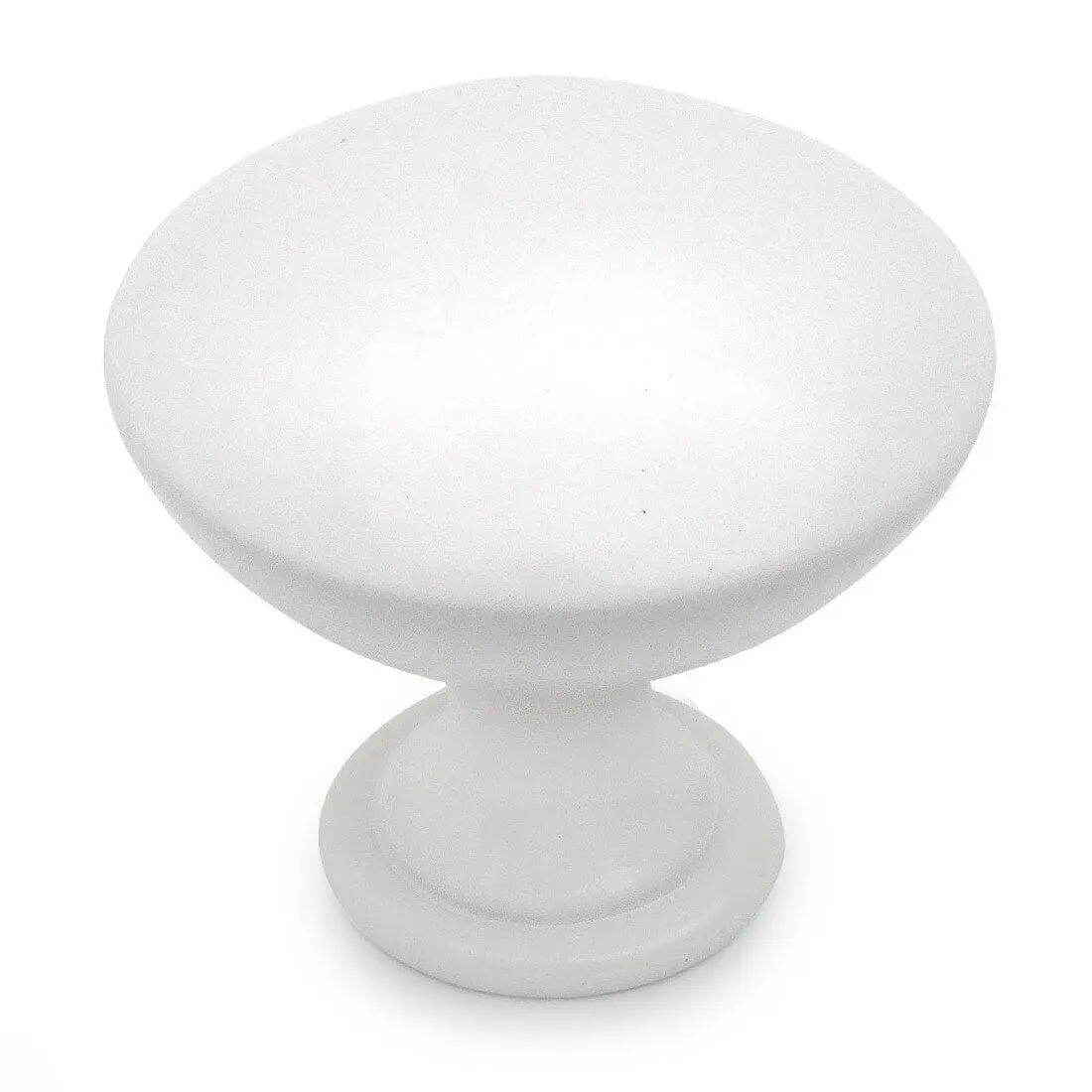 Cosmas 5305WH White Round Cabinet Knob