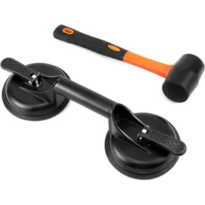 Gap Fixer Tool for Laminate Gap Repair with 11.8 Inch Mallet, for Floating Wooden Floors