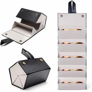 Travel Sunglasses Organizer, Sunglasses Case for Multiple Pairs, Multiple Glasses Travel Case for Women, Men Lens Cover Lens Protective