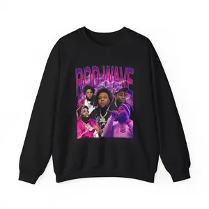 Copy of Rod Wave Tribute Crewneck Sweatshirt, Unisex Music Merch, Hip-Hop Fan Gift, Cozy Streetwear, Perfect for Concerts & Birthdays