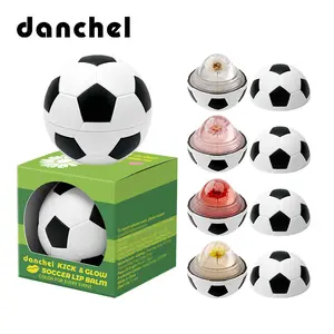 Soccer Lip Balm - Moisturizing lip care with floral essence, suitable for all occasions, giving you soft and tender lips