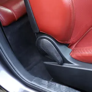 For 2010+ Dodge Challenger Interior Seat Adjust Switch Handle Trim Cover Bezel Decorative Accessories Car Decoration