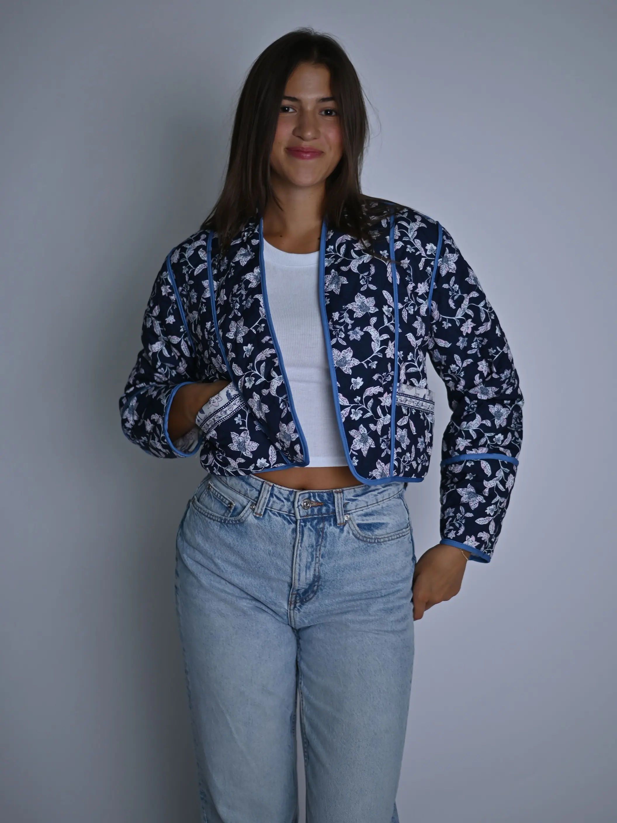 Lilac Lover Reversible Jacket - HoneyPlum