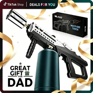 【Father's Day Gift】Artflamm Propane Torch Gun, Flametorch Blow Torch with Adjustable Flame, Multipurpose Cooking Torch for BBQ, Searing Steak, Camping, Charcoal Lighter & Small Welding (Tank Not Included)#fathersdaygift
