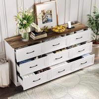 Farmhouse White (9 Drawers)