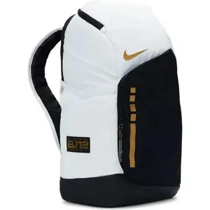 Nike Hoops Elite 32L Backpack White/Gold/Black