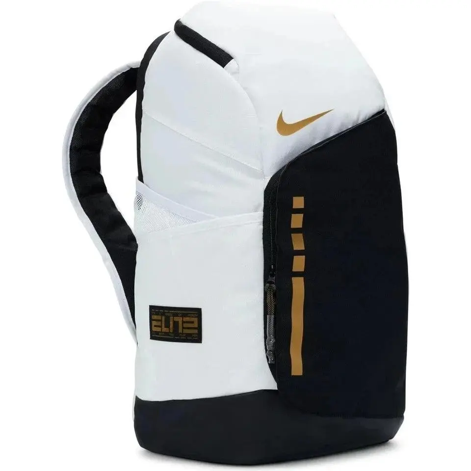 Nike Hoops Elite 32L Backpack White/Gold/Black