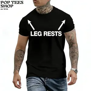 “Leg Rests” Funny Graphic Tee – Bold Statement Streetwear