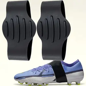 Unisex Football Cleat Covers, Silicone Anti-Slip Ankle Support, High Grip Soccer Leg Straps, Multiple Colors Available, Training & Sports