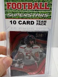 3Bros - 10-Card Texas Tech Red Raiders College Football Superstars Kit