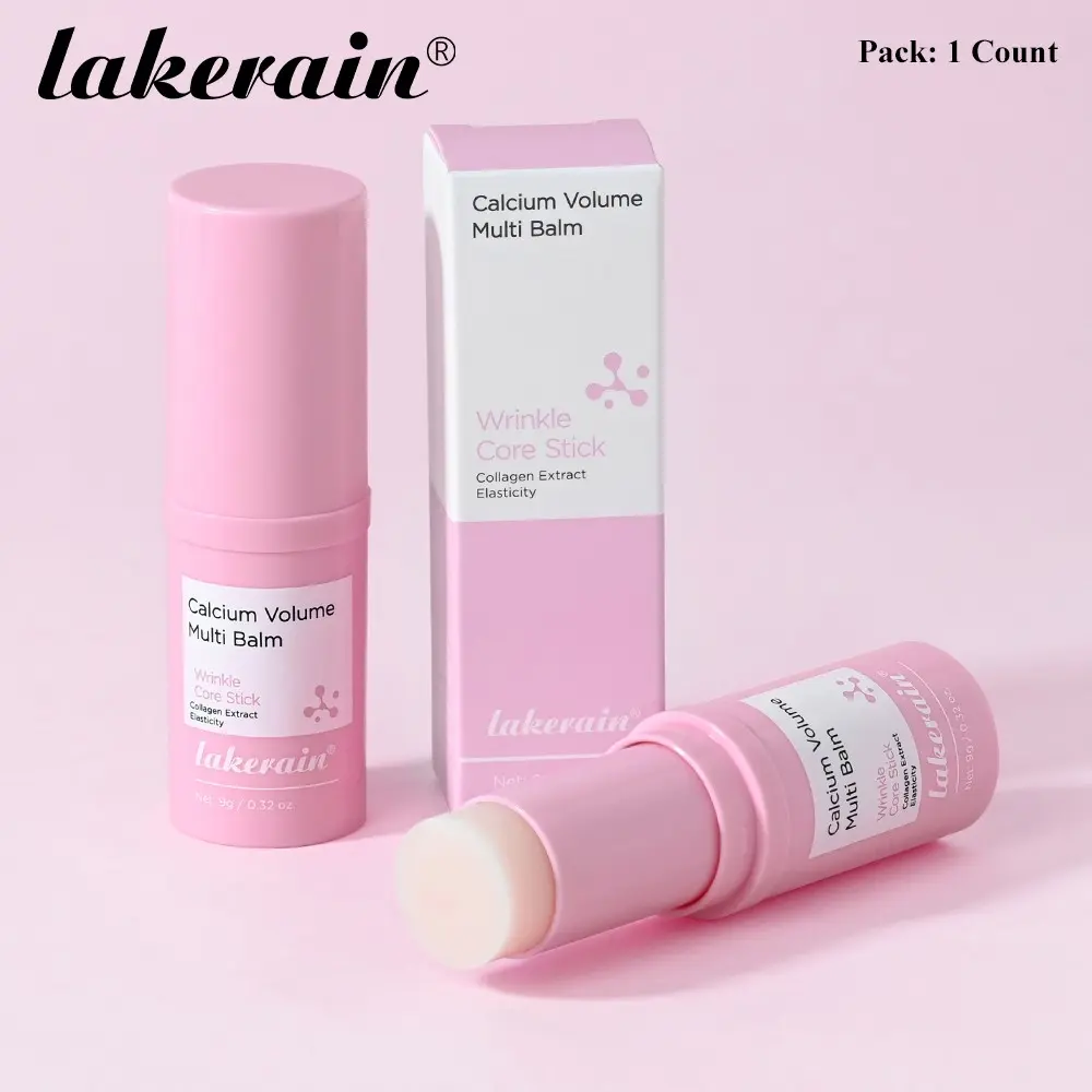 Lakerain 1 Count Multi Beauty Balm, Tighten Skin, Fade Wrinkles, Improve Dullness, Moisturizes and Nourishes, Suitable for Under-Eye Concerns Such as Crow's Feet