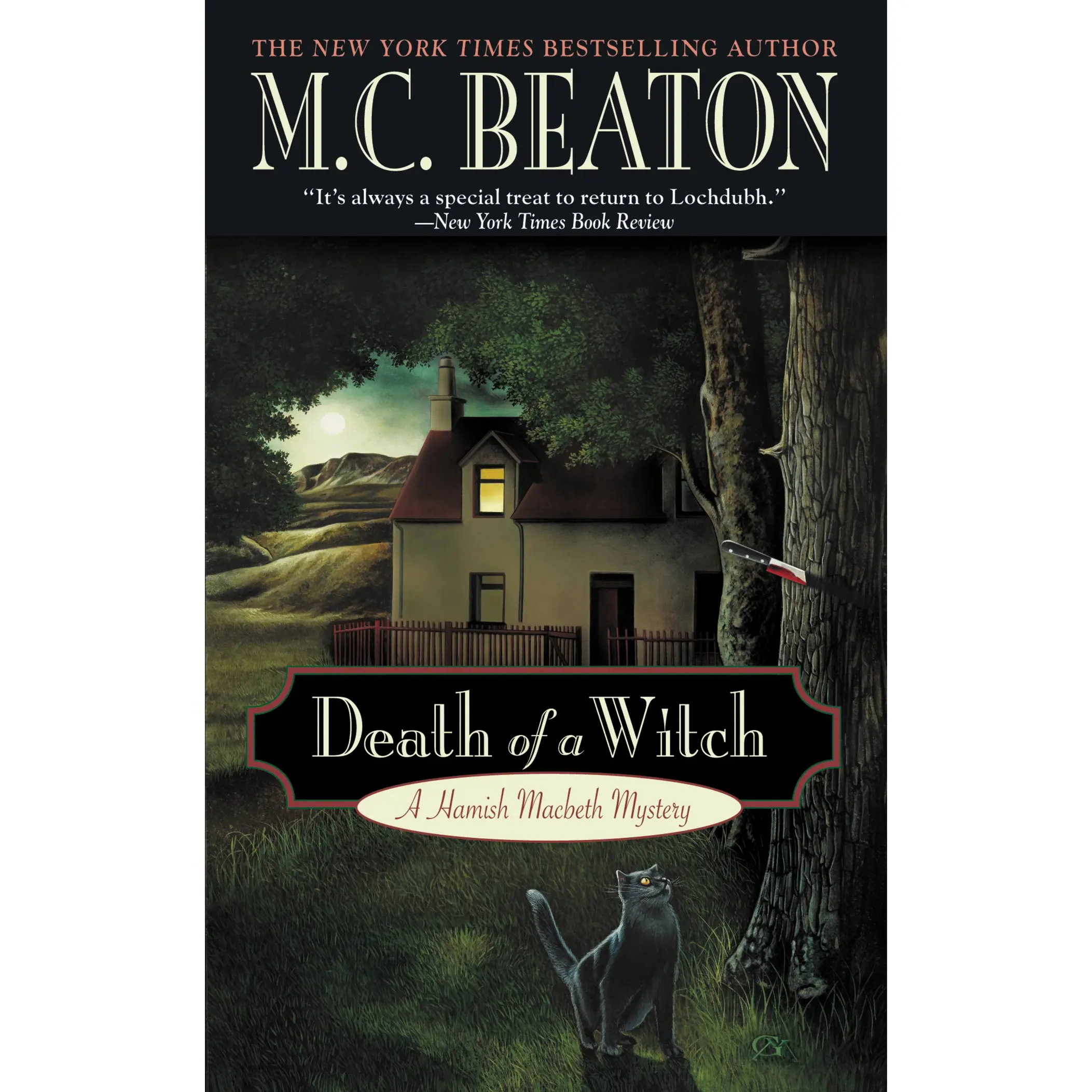 Death of a Witch by M. C. Beaton [Paperback Book]