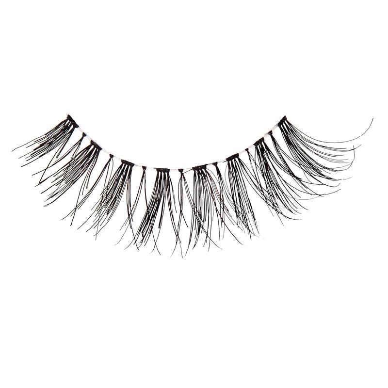 False Eyelashes, 'Style #11', 12 mm, Includes 5 Pairs Of Lashes, Contact Lens Friendly, Easy to Apply, Reusable Strip Lashes, Glue On, Mulitpack