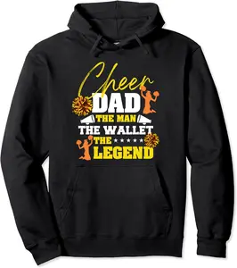 Cheer Dad The Man The Wallet The Legend Cheerleader Daddy Pullover Hoodie - Michaelapa Shop 29B0C3BHB5FX