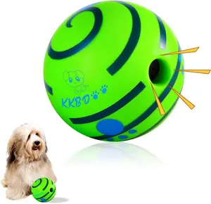 Wobble Giggle Ball for Dogs, Interactive Dog Toys for Boredom, Durable Wobble Ball,  Wiggle Ball, Active Rolling Ball for Small Dogs