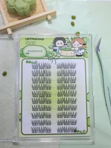 60 Pieces Idol Lashes for Beautiful Eyelashes - Makeup