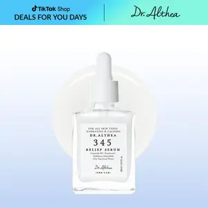 [Dr.Althea] 345 Relief Serum - Daily Hydrating Face Serum for Dry, Irritated Skin, Soothing Redness & Post-Acne Care, Non-comedogenic, Korean Vegan Skincare