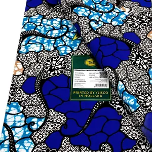 Authentic African Print 100%Cotton 6yards