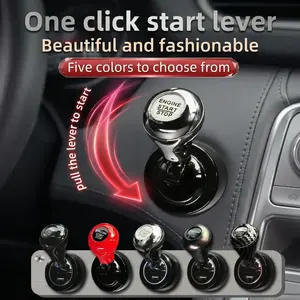 One-Click Start Lever | Fashionable Engine Start Stop Button Mod for Cars