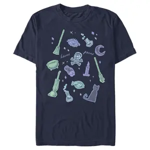 Men's Disney Hocus Pocus Witchy Symbols T-Shirt