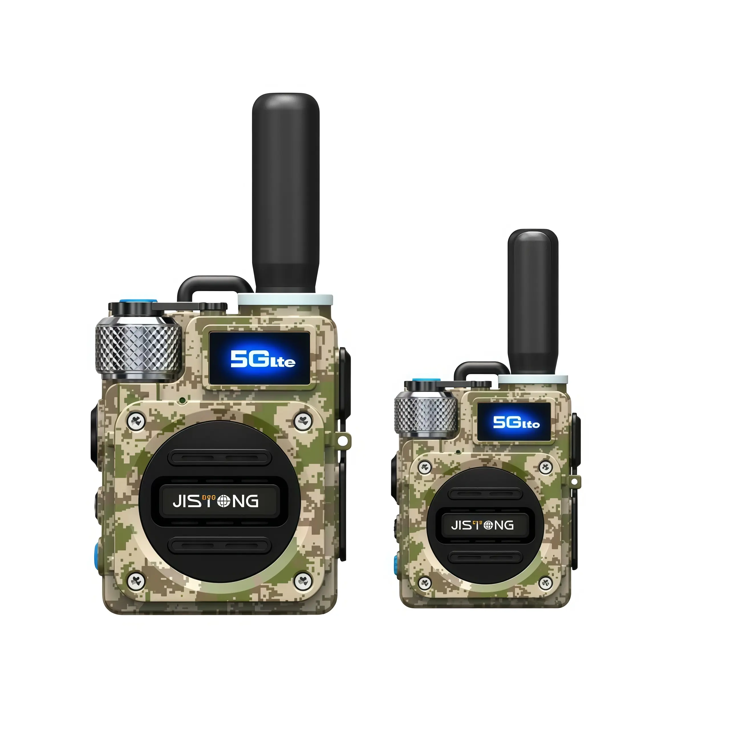 JISTONG G6S Global PoC Radio – 4G LTE/5G Public Network Walkie Talkie. Unlimited Global Range, Instant PTT Intercom, Crystal-Clear Voice. Rugged & Professional Device for Security, Construction & Outdoor. Type-C Fast Charging!
