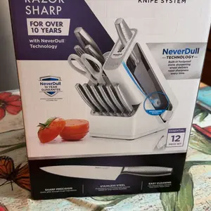 Ninja NeverDull Essential Knife System 12 Piece Set - Stainless Series