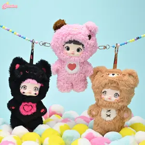 CALEMBOU Nommi Loveliness Never Ends Series Plush Blind Box Nommi V1, Cute Stuffed Blind Box Doll Kawaii Mystery Vinyl Plush Toys Collectible for Birthday,Christmas Gift Blindbags Random Surprise Set