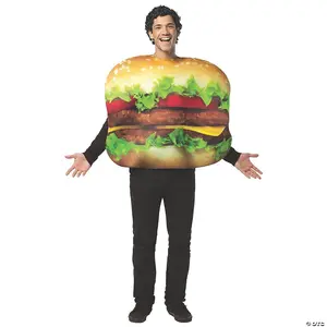 CHEESEBURGER ADULT COSTUME