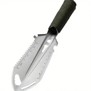 1pc Backpacking Trowel Camping Shovel Hiking Trowel Backpacking Ultralight Shovel Small Potty Multitool Multipurpose Tool For Digging, Metal Detecting, Gardening And Outdoor Survival