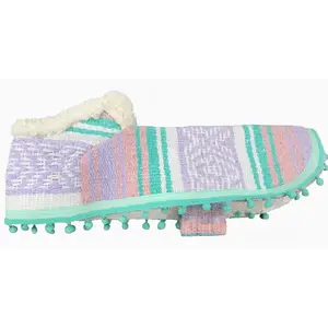 Size 00-3WN Pink/Tiffany/Lavender Dog Poncho/Sarape with Fur