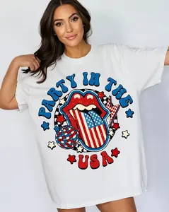 Party in The Usa Shirt, 4th of July Shirt, Fourth Of July Shirt, USA Shirt, America Shirt, Retro 4th of July, Independence Day