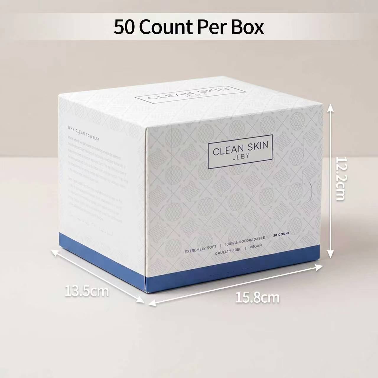 XL FACE CLEANING TOWELS -100%Biodegradable,UltraSoft Dual-sided FacialTowels,Gentle onSkin, MakeupRemoval & SkinCare,Hotel & HomeCleaning,HygieneProduct Daily Convenient towel warmers