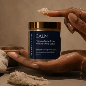 Address Oasis Foaming Body Scrub with Aloe Butter + Rice Bran Oil — Calm