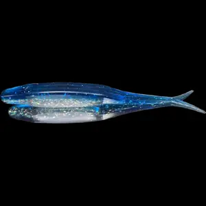 8" Magnum Split-Tail Shad Artificial Fishing Bait, 3-Pack