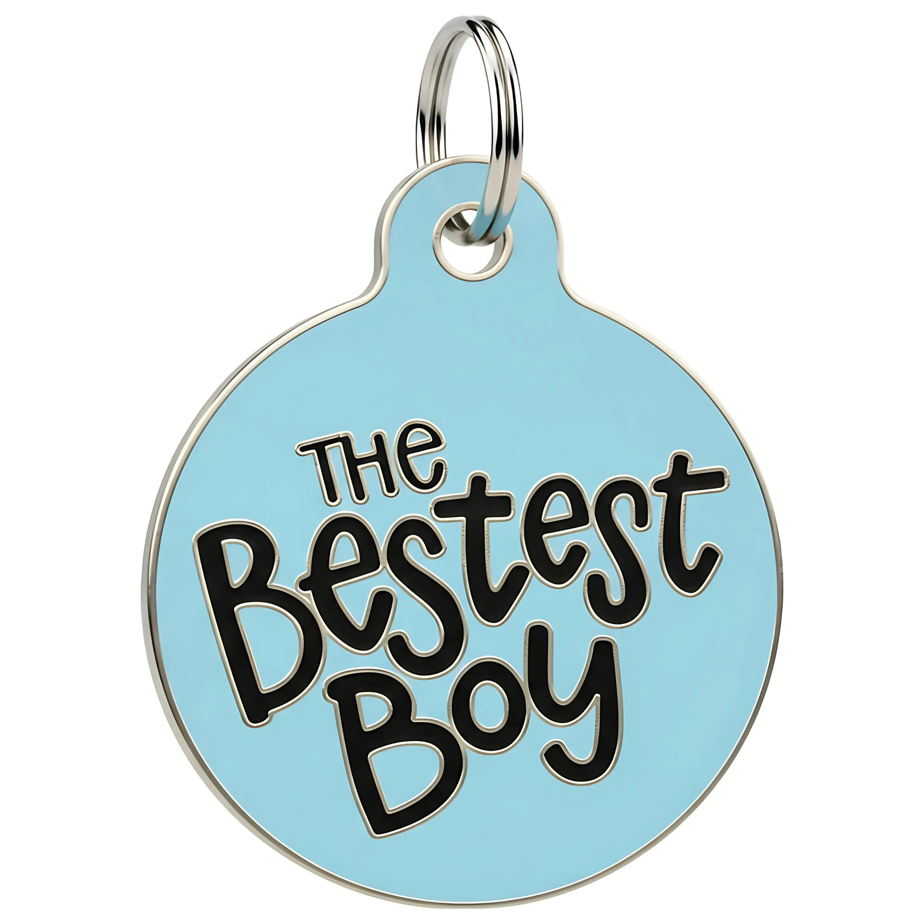 The Bestest Boy - Pet ID Tag - Personalized Engraved Dog Tag The Bestest Boy - Pet ID Tag - Personalized Engraved Dog Tag